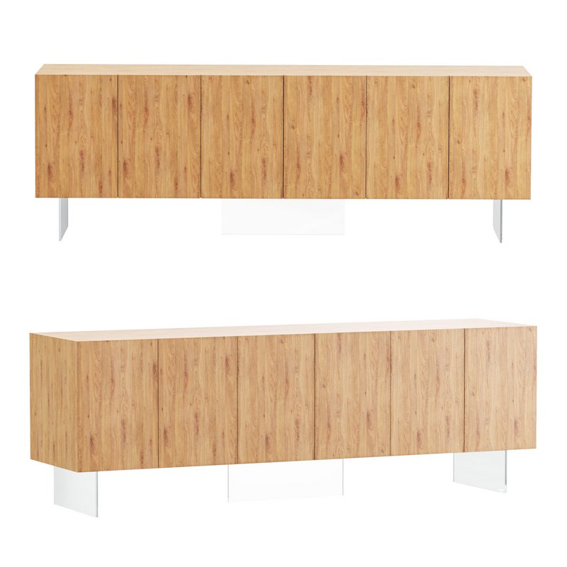 Wood Sideboard - Image 2