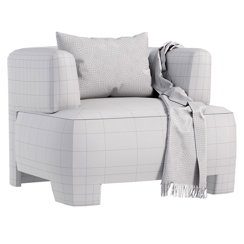 Olvera Chair Crete Pebble - Image 2