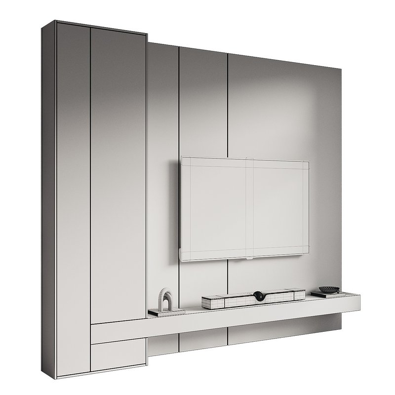 Tv Wall Set 038 - Image 4