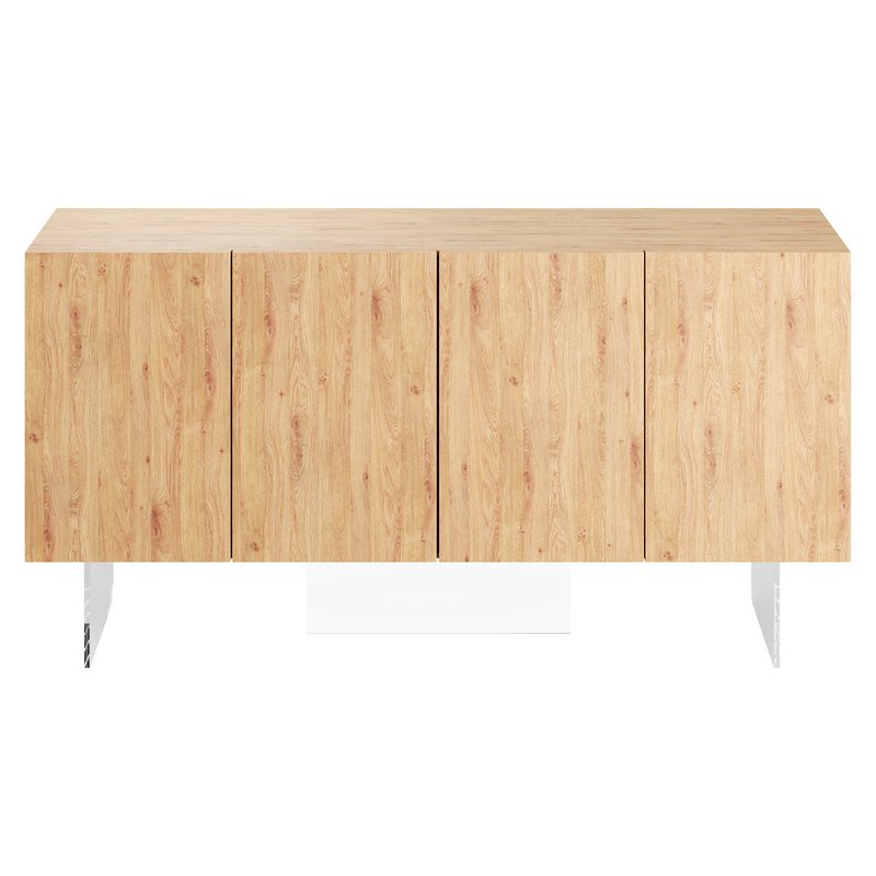 Wood Sideboard - Image 4