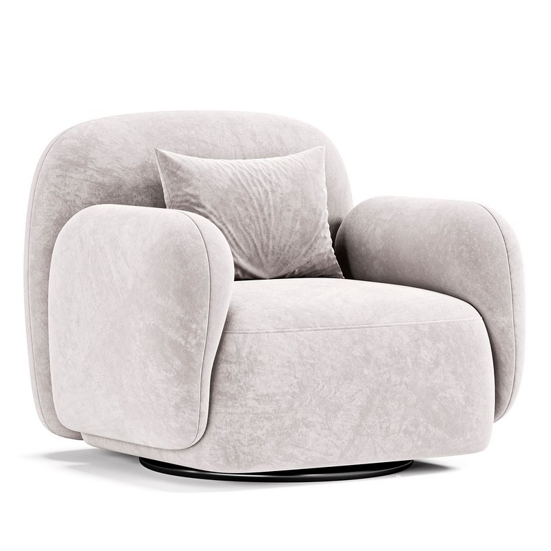 Giddings Swivel Chair Knoll Camel - Image 5
