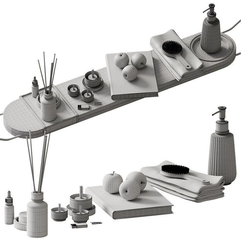 Tray for Bathroom Set - Image 4