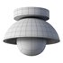 Semi Flush Mount Ceiling Light - Thumbnail 2