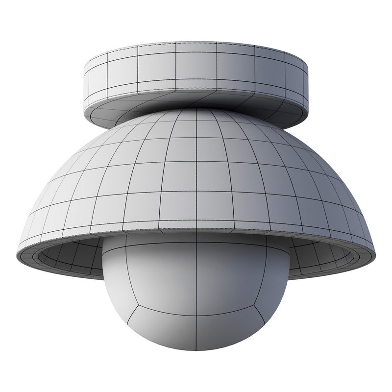 Semi Flush Mount Ceiling Light - Image 2