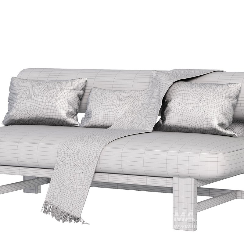 Malta Outdoor Sofa Faye Sand - Image 3