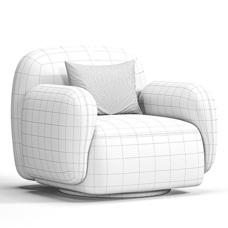 Giddings Swivel Chair Knoll Camel - Image 6