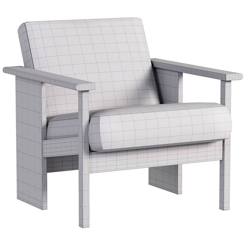 Block Lounge Chair - Image 3
