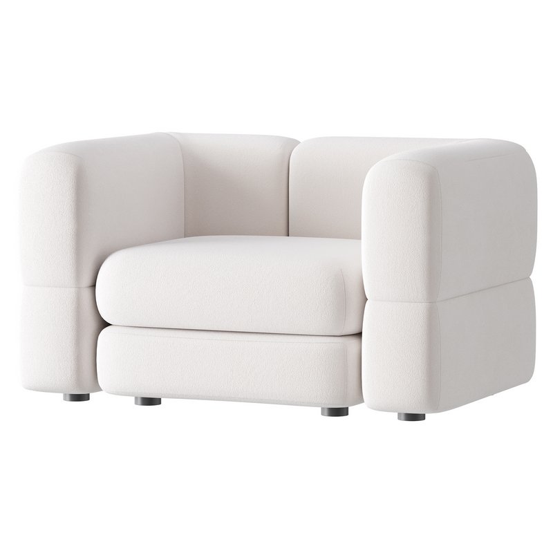 Armchair Brera Velor Cherry - Image 3