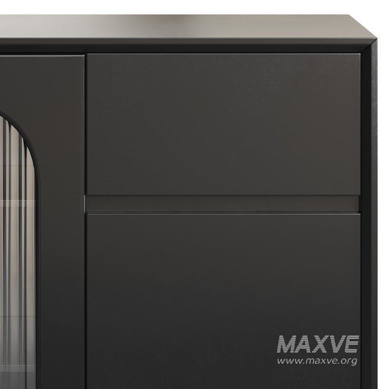 Wood Glam Sideboard Credenza 1 - Image 5