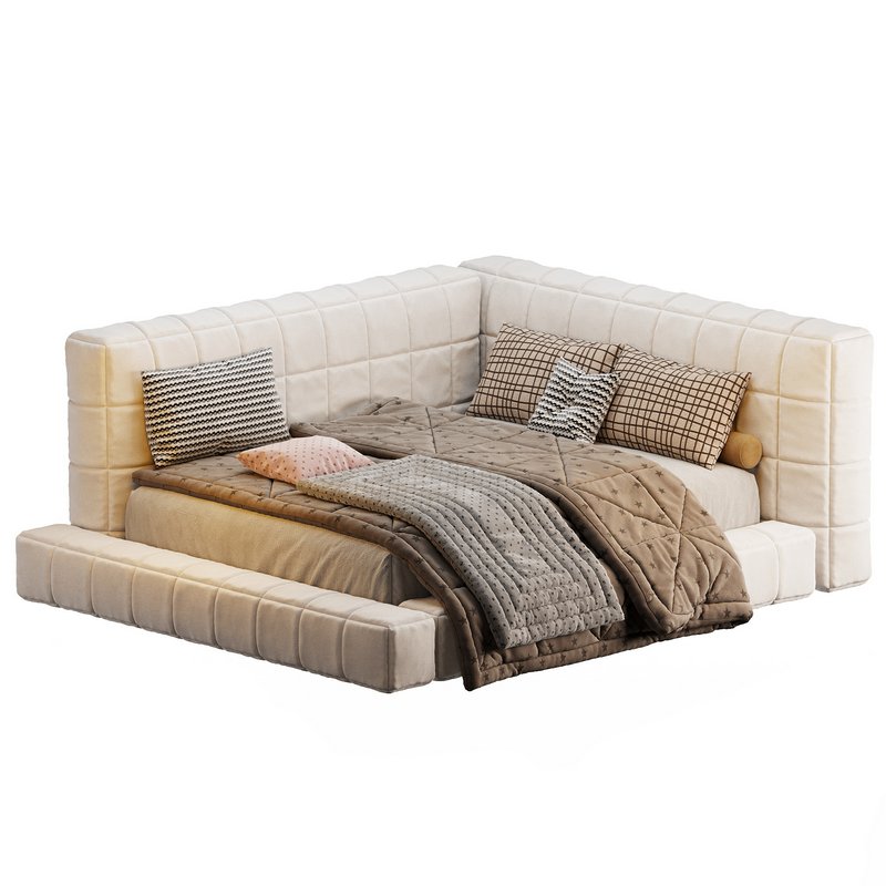 Baldwin Lounge Corner Upholstered Bed - Image 5