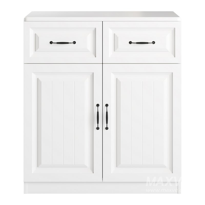 White Wooden Buffets - Image 5