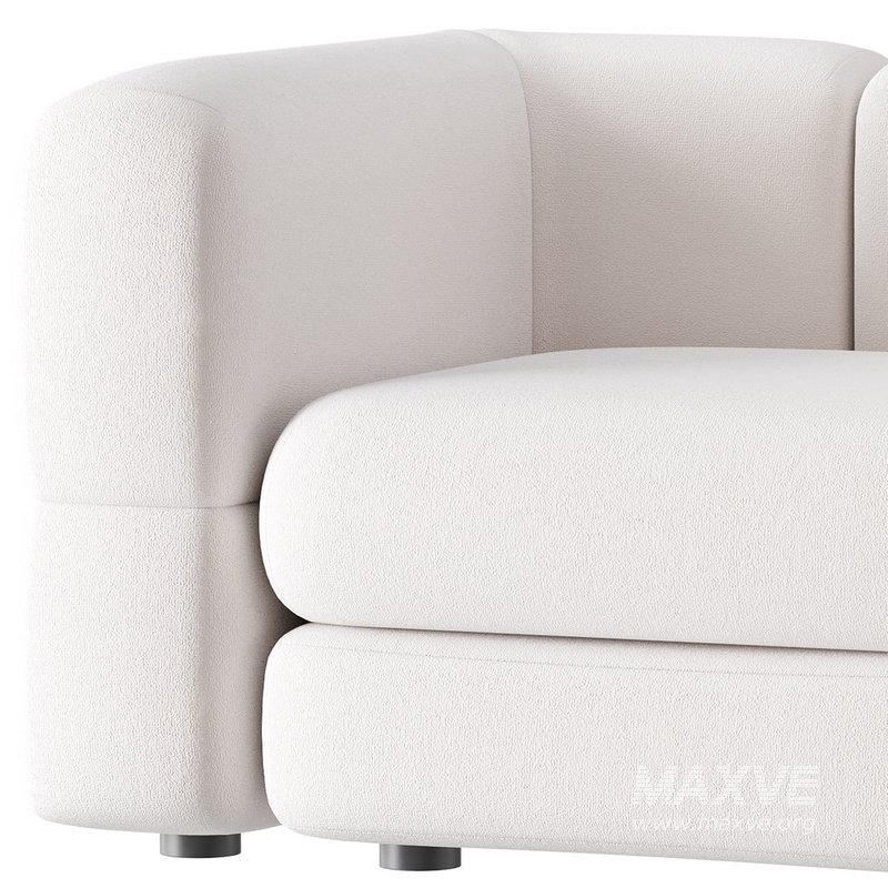 Armchair Brera Velor Cherry - Image 5