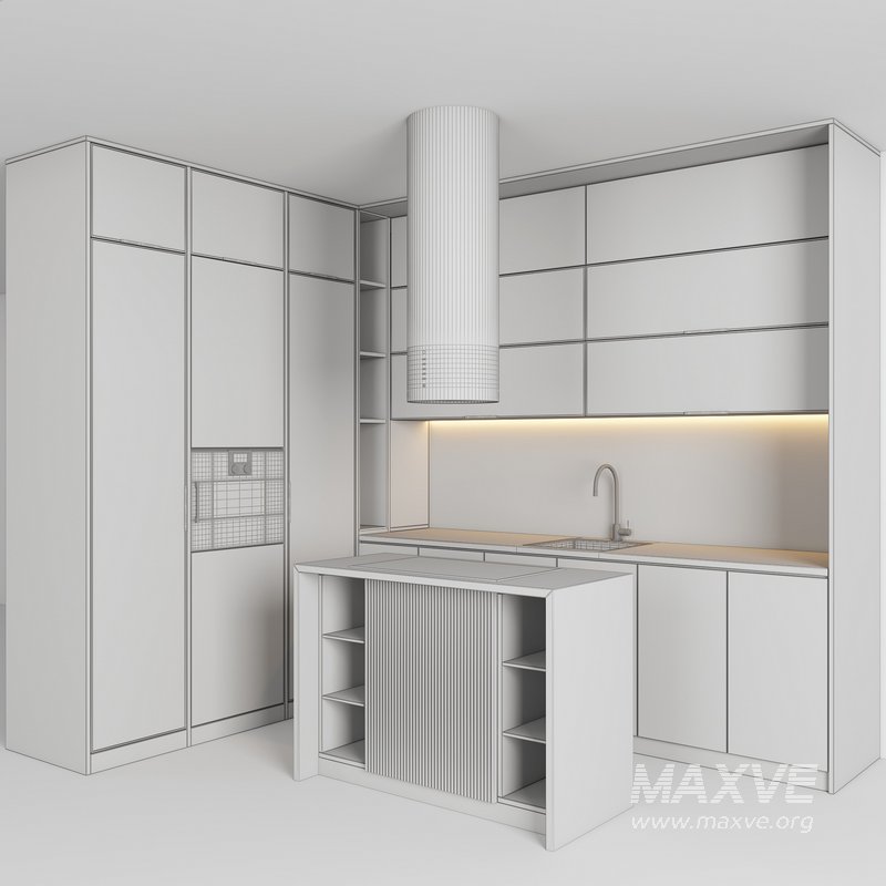 Kitchen Modern 02 - Image 6