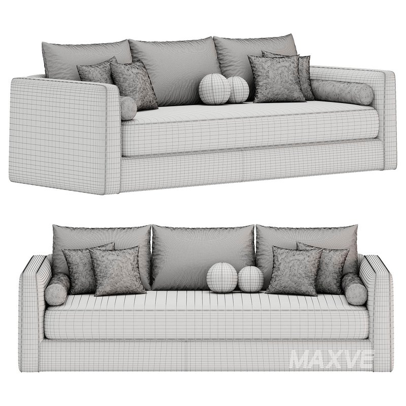 Aris Grande Deep Track Arm Sofa - Image 6