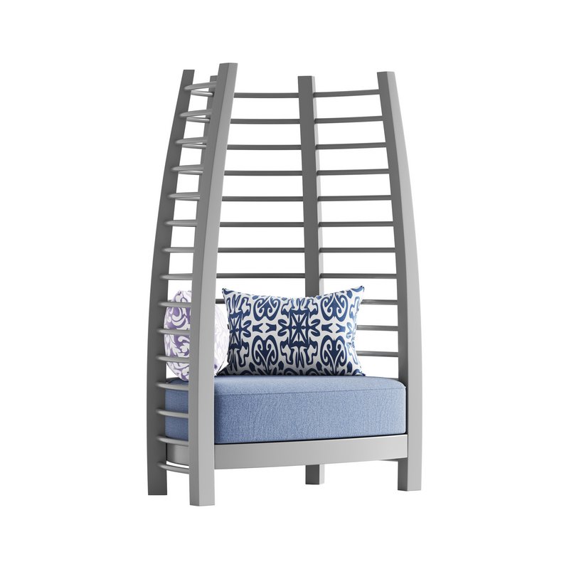 CHOCOLATE ICONIC UPHOLSTERED CHAIR - Image 6