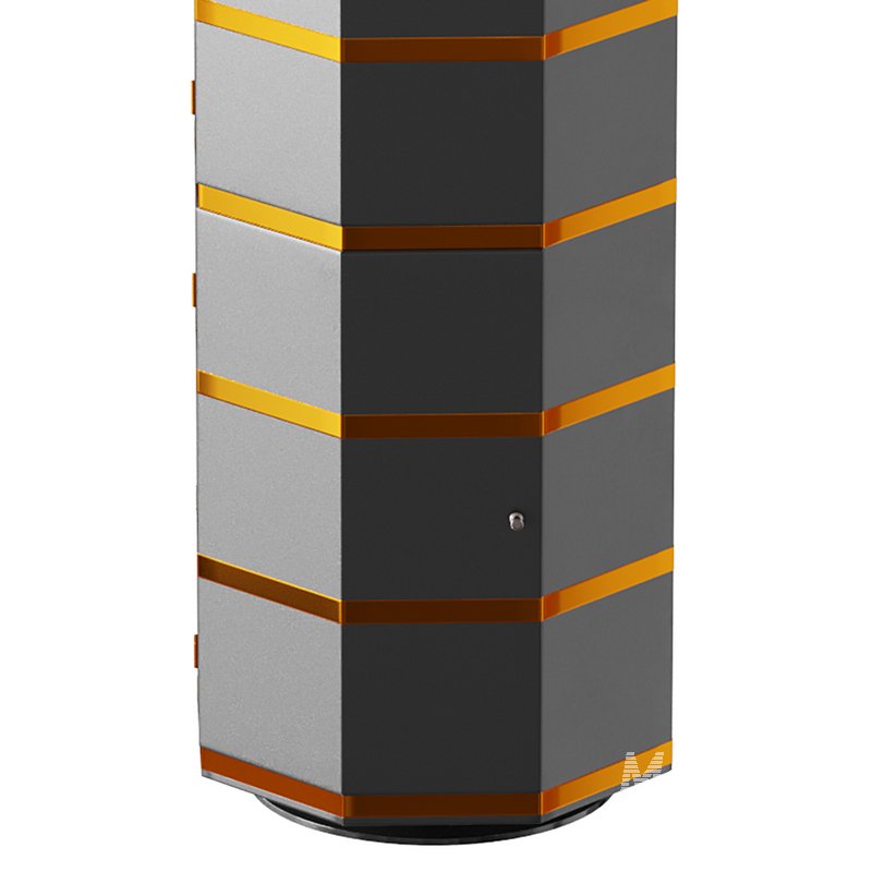 White Swivel Rotating Shoe Rack - Image 7