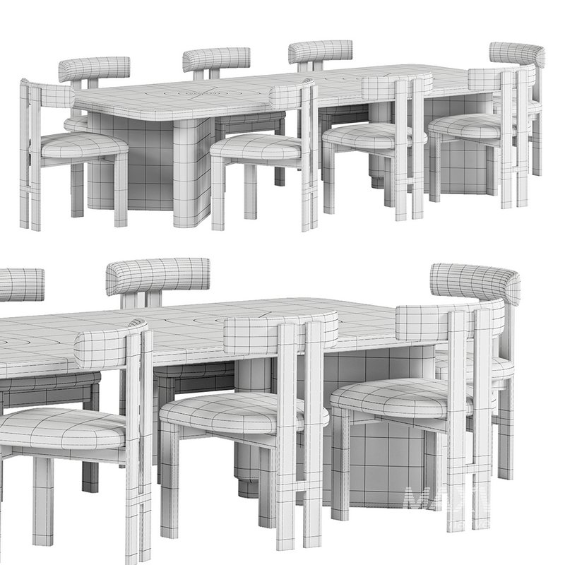 Tabmi Dining Table,Hygiea Chair - Image 4