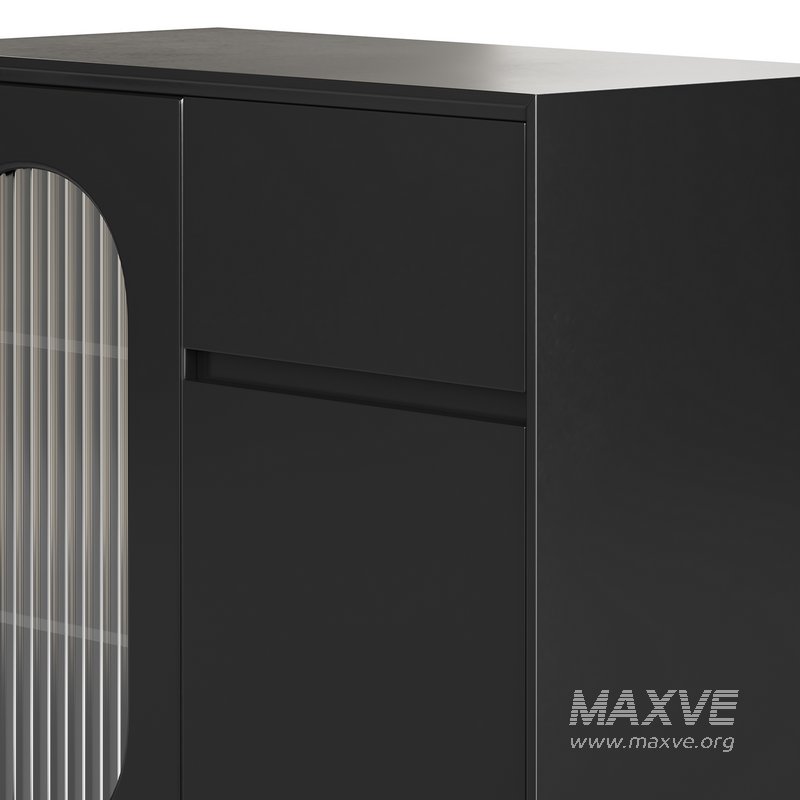 Wood Glam Sideboard Credenza 1 - Image 7