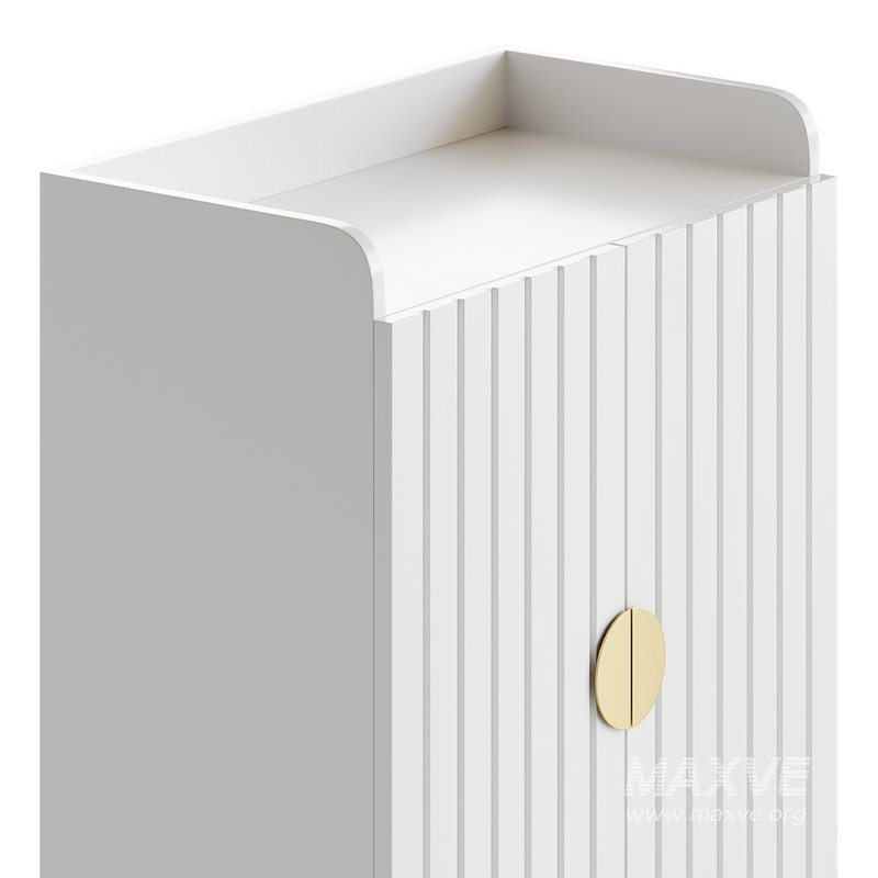 Yellar Nordic Entryway White Shoe Storagel - Image 8