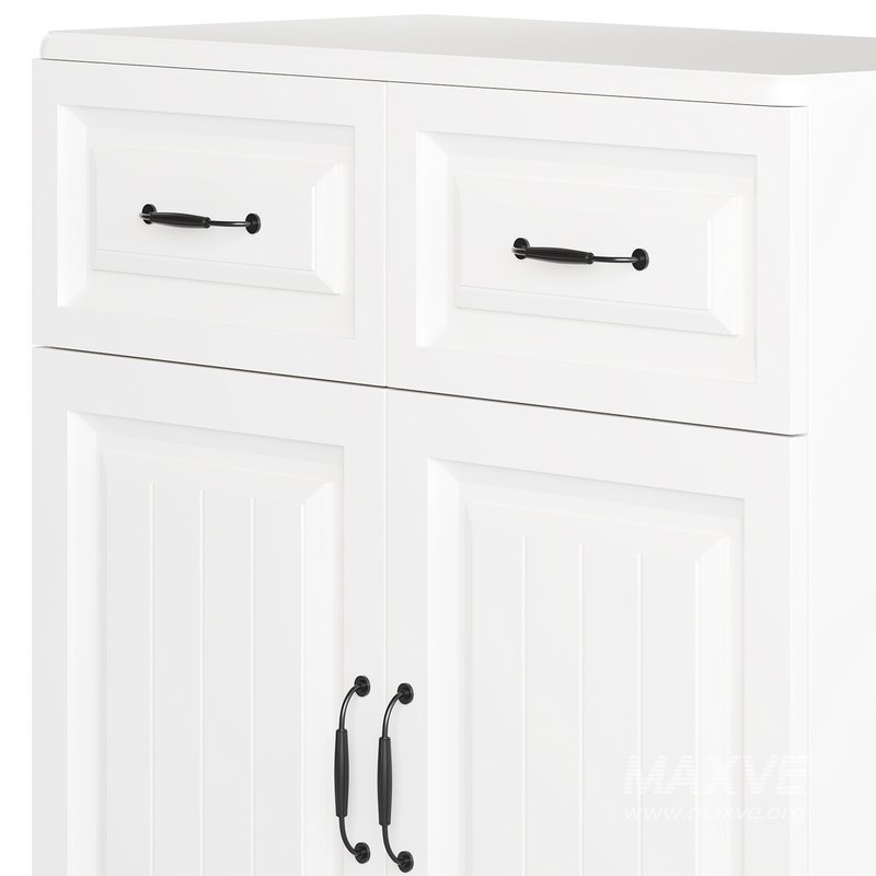 White Wooden Buffets - Image 8
