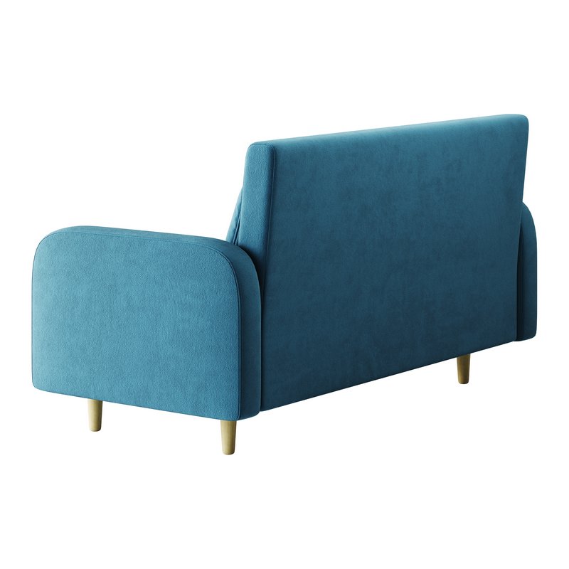 Contemporary Seats 2 Solid Color Sofa - Image 9