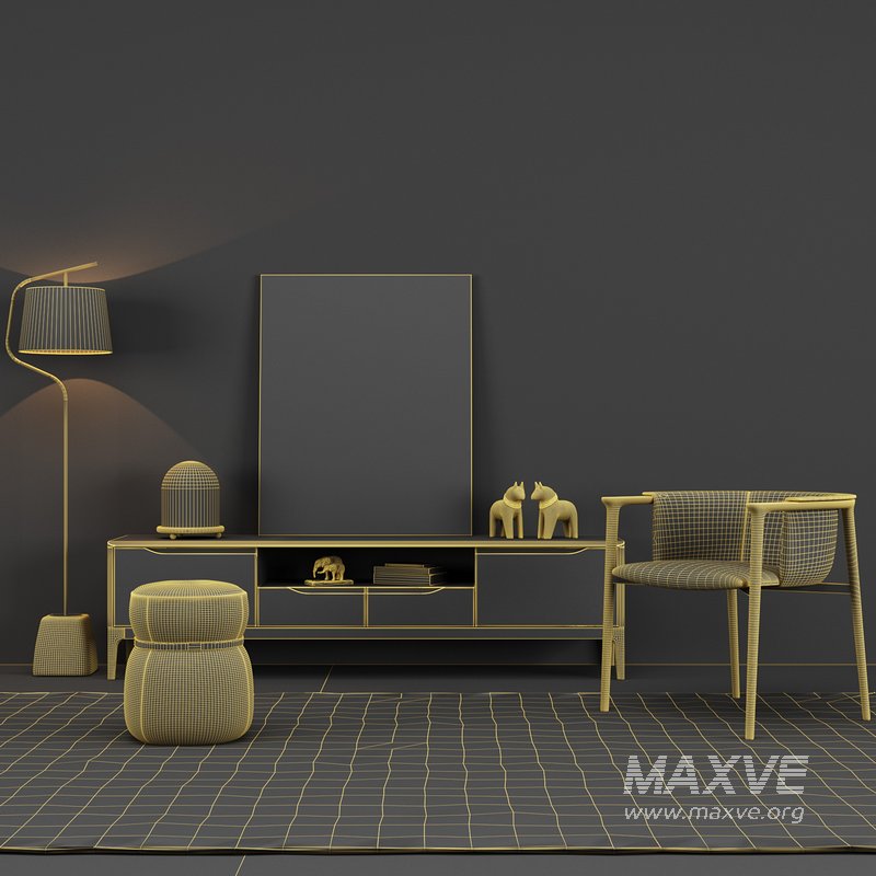 Modern Interior Set 94 - Image 3