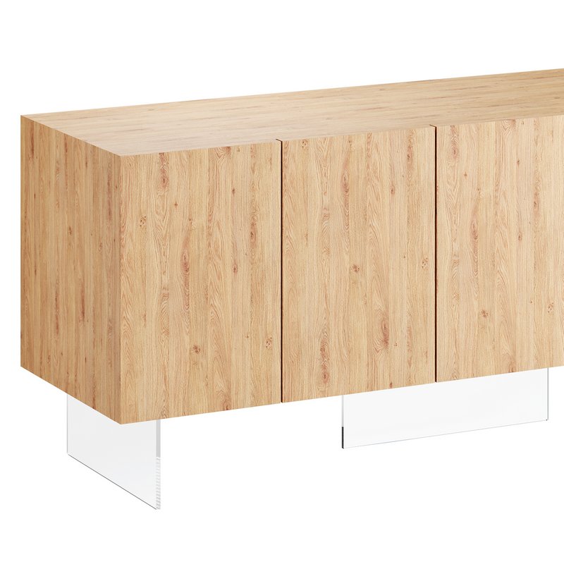 Wood Sideboard - Image 11
