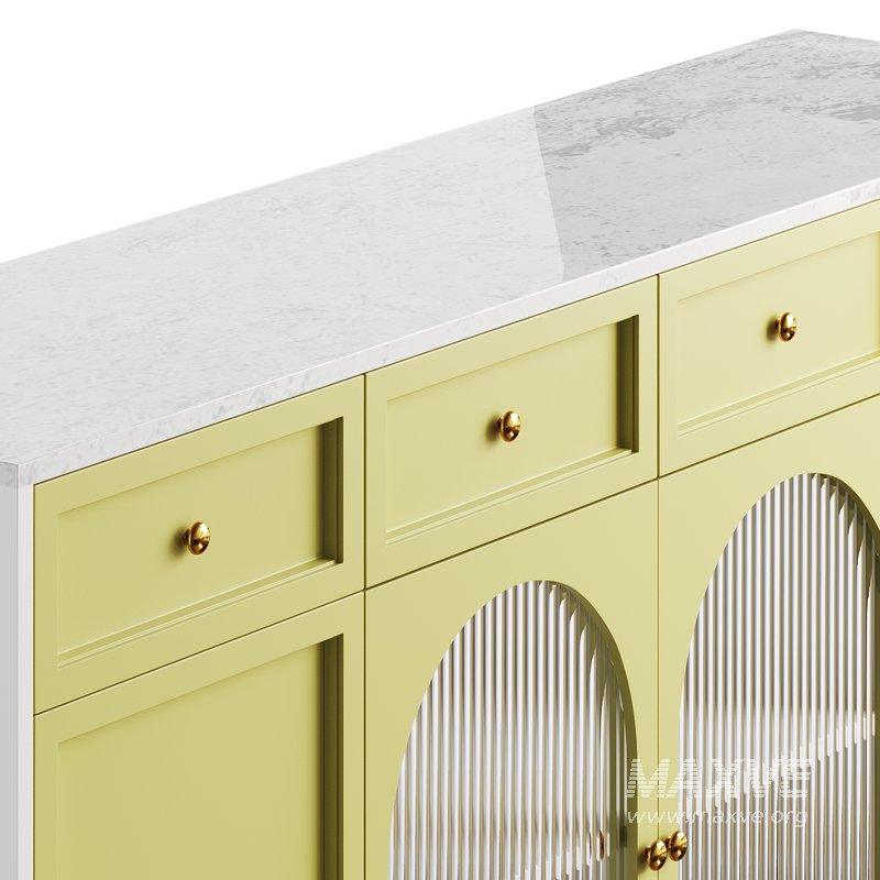 Contemporary Wooden Sideboard Credenza - Image 10