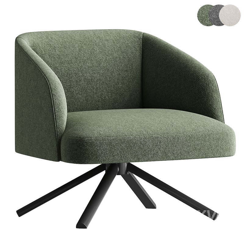 TIMO Trestle-based easy chair By La Cividina - Image 3