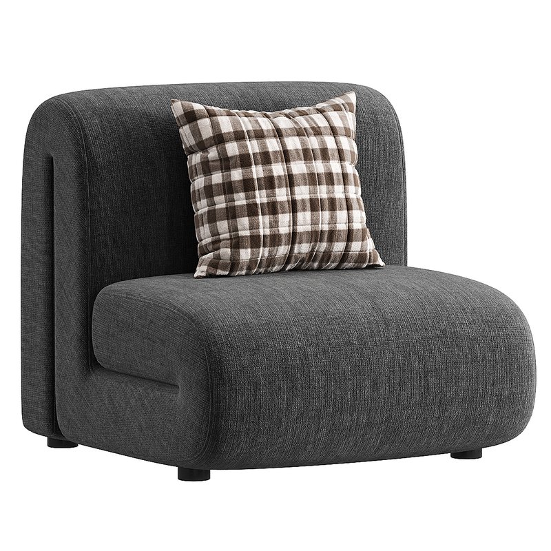 Vesta Alta Lounge Chair in White - Image 2