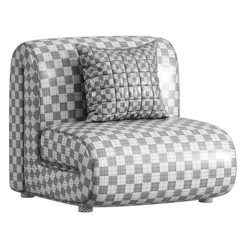 Vesta Alta Lounge Chair in White - Image 5