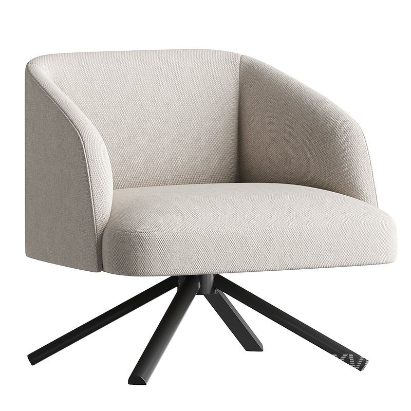 TIMO Trestle-based easy chair By La Cividina - Image 1