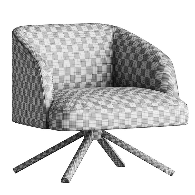 TIMO Trestle-based easy chair By La Cividina - Image 4