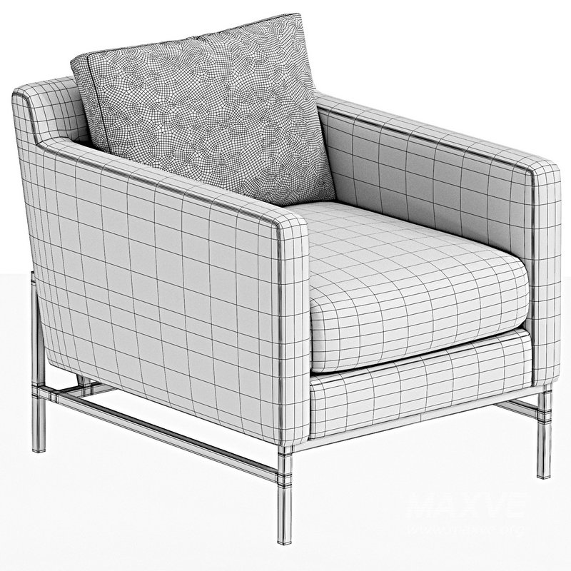 Vanna Chair in Knoll Natural - Image 3