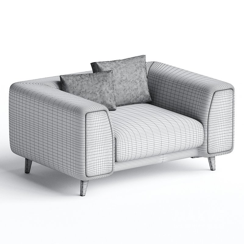 Upholstered armchair PRINCIPE - Image 4