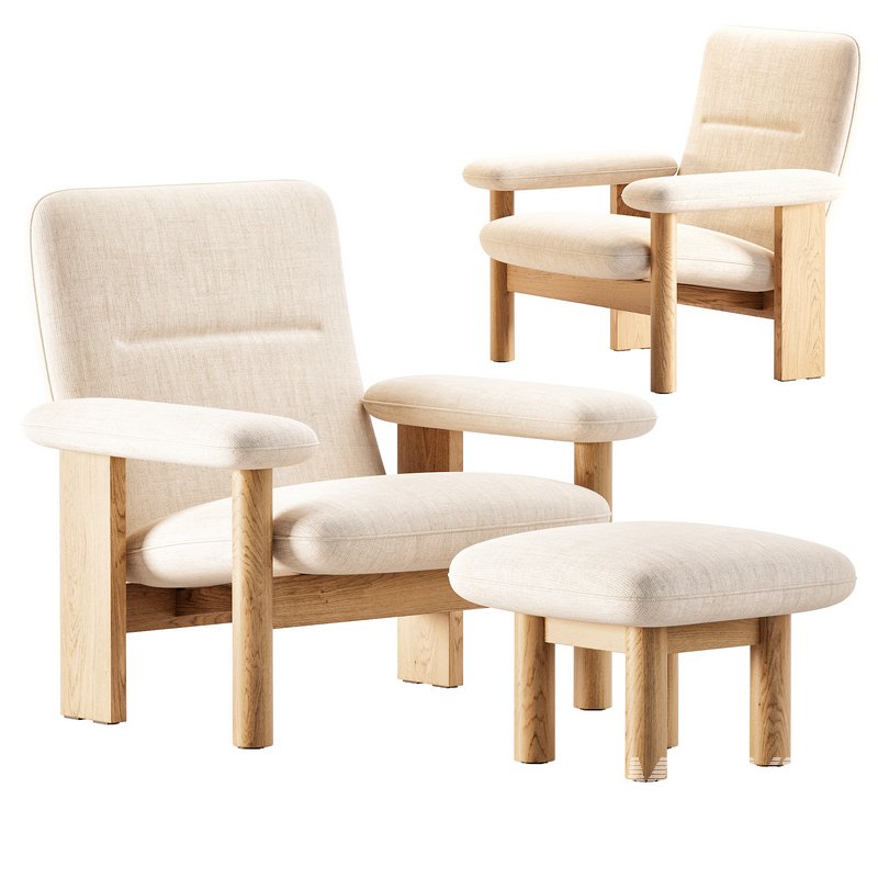 Brasilia Lounge Chair - Image 1