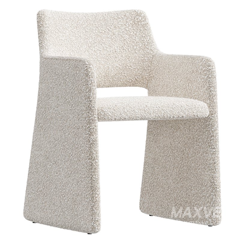 Uluwatu Dining Chair in Brussels Velvet - Image 3