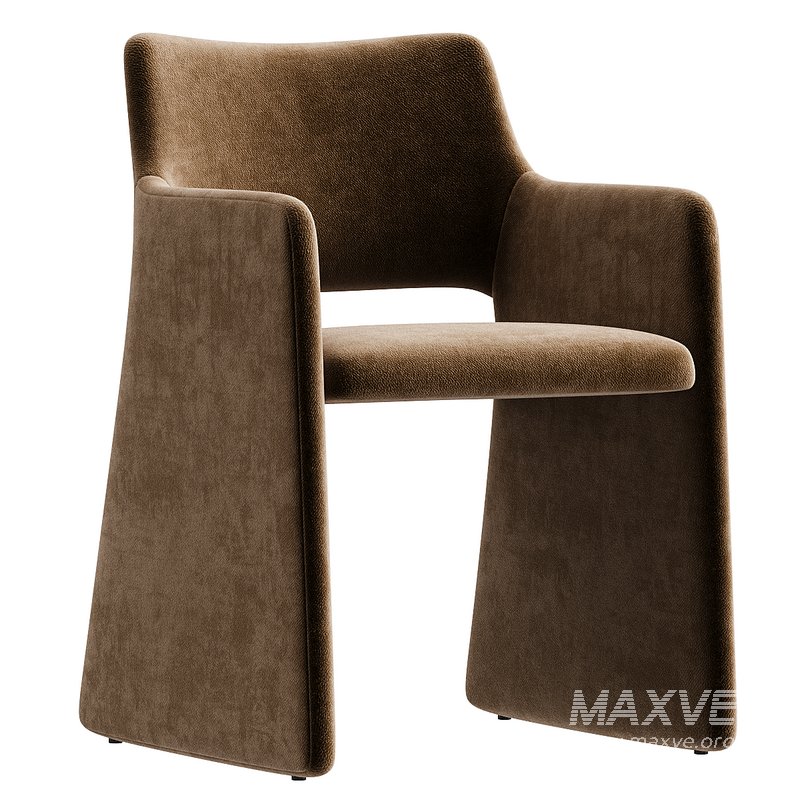 Uluwatu Dining Chair in Brussels Velvet - Image 1
