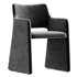 Uluwatu Dining Chair in Brussels Velvet - Thumbnail 4