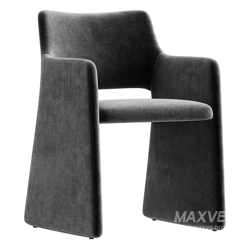 Uluwatu Dining Chair in Brussels Velvet - Image 4
