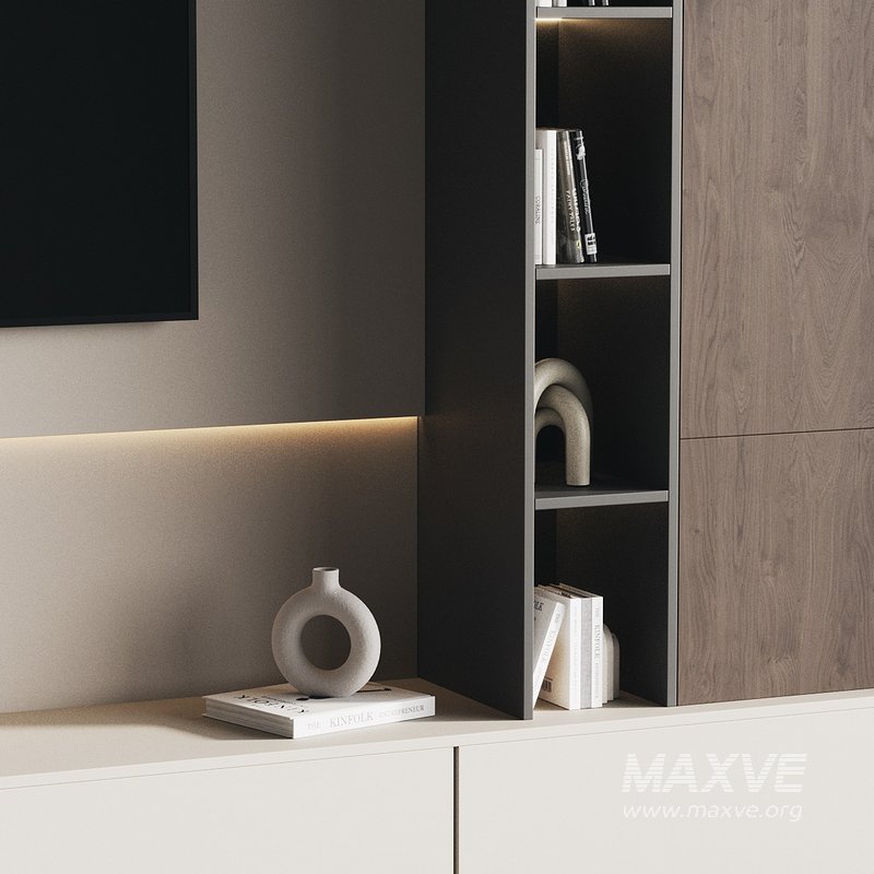 Tv Wall Set 043 - Image 2