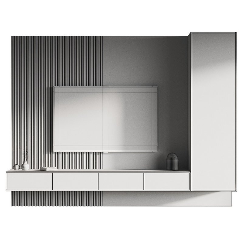 Tv Wall Set 046 - Image 3