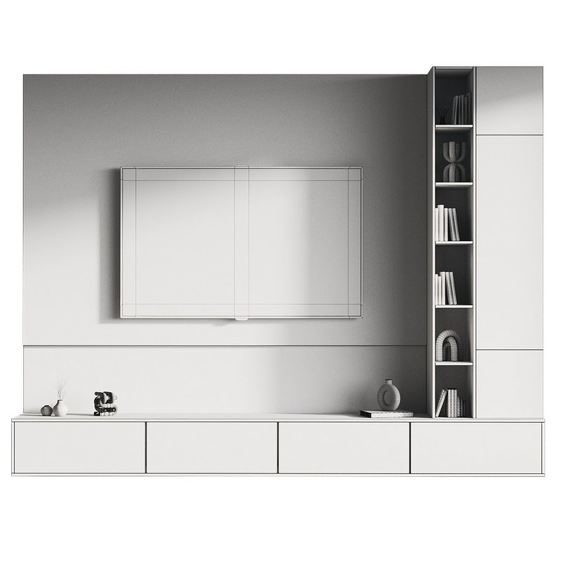 Tv Wall Set 043 - Image 4