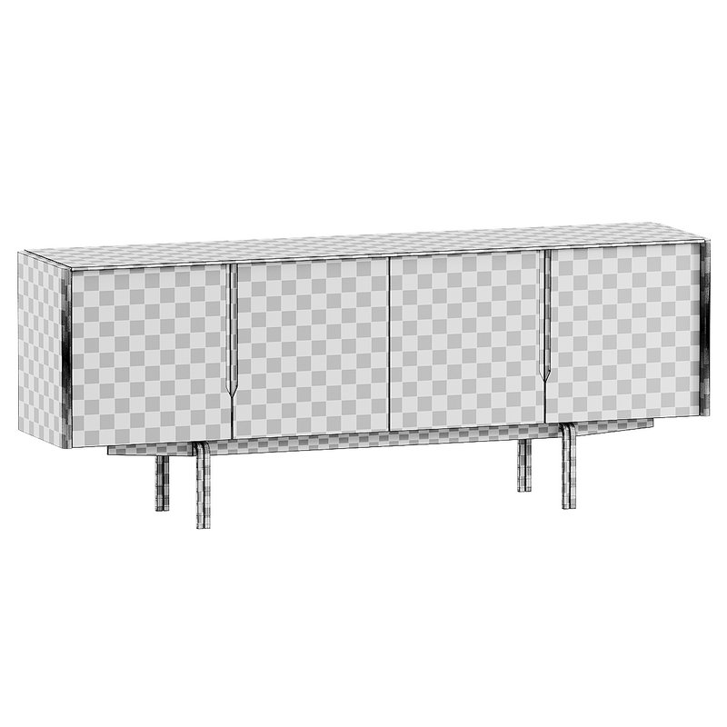 PANAMA Sideboard Wooden sideboard with doors By Wewood - Image 3