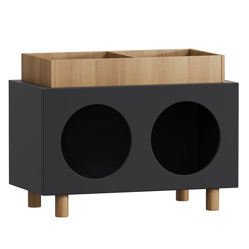 Vinyl record stand Bolle 2 - Image 1