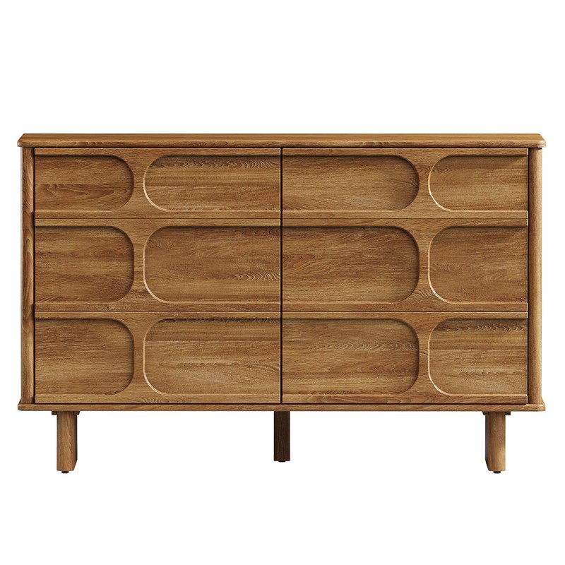 Wes Wood 6-Drawer Kids Dresser - Image 2
