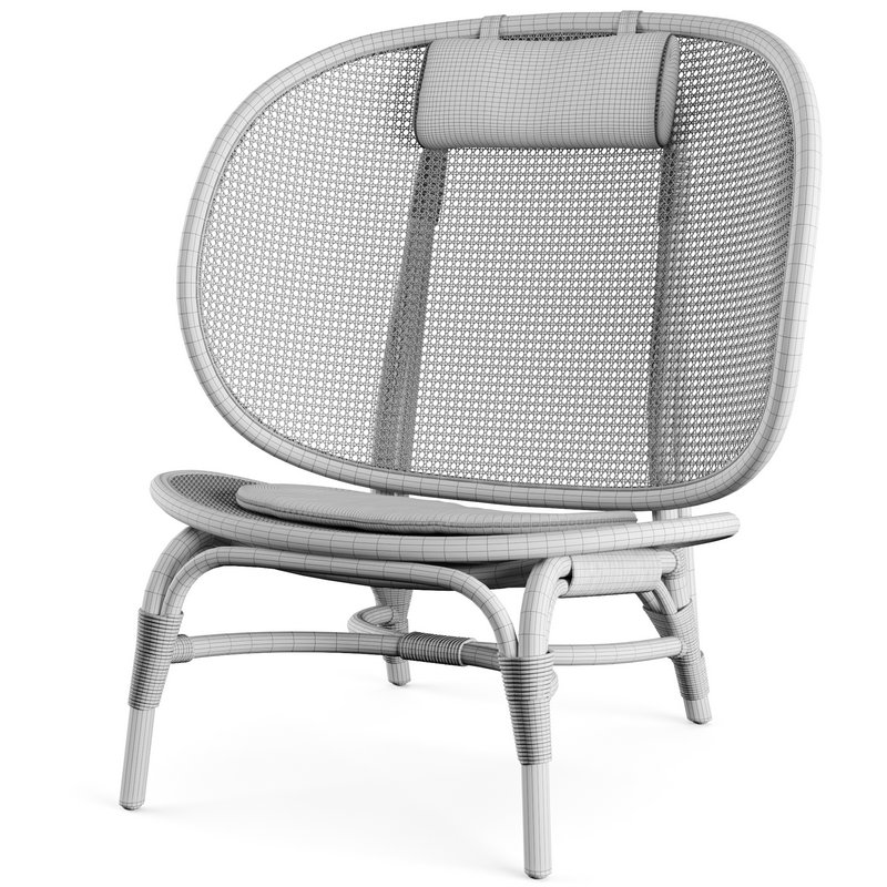 Nomad Bamboo Chair by Norr11 - Image 6