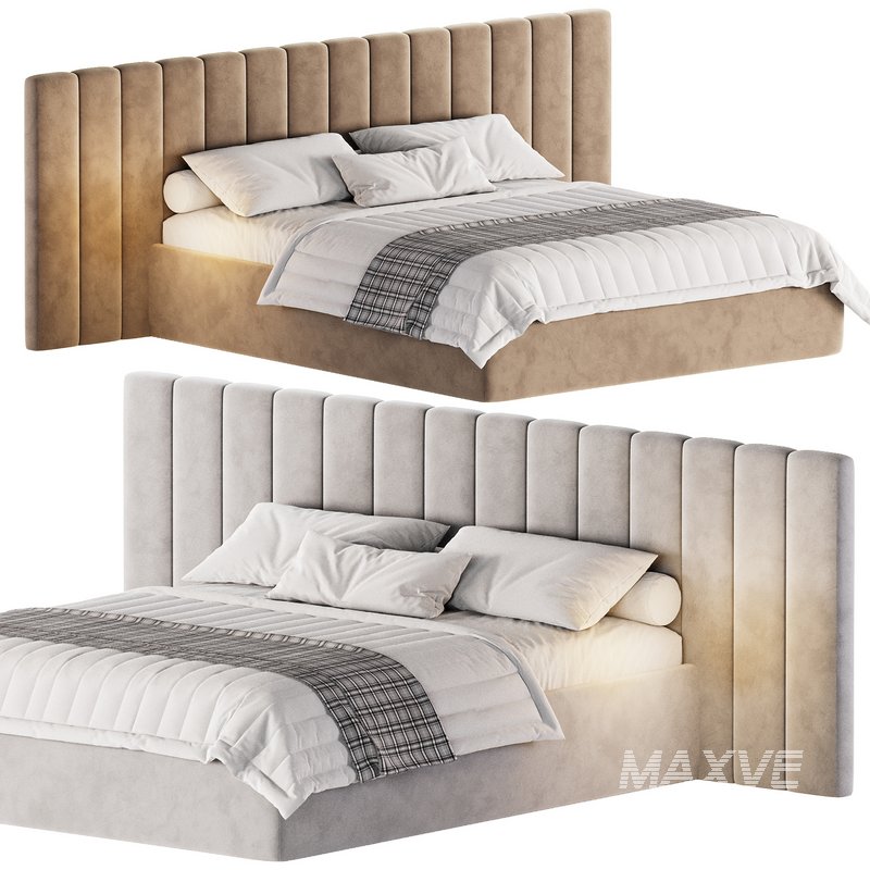 Bed soft wall panel VERONA - Image 1