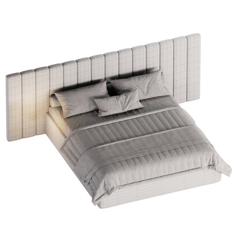 Bed soft wall panel VERONA - Image 2