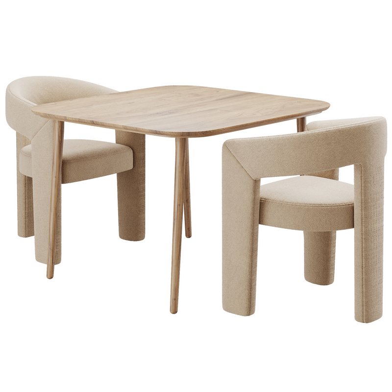 Dinning chair and table120 - Image 2